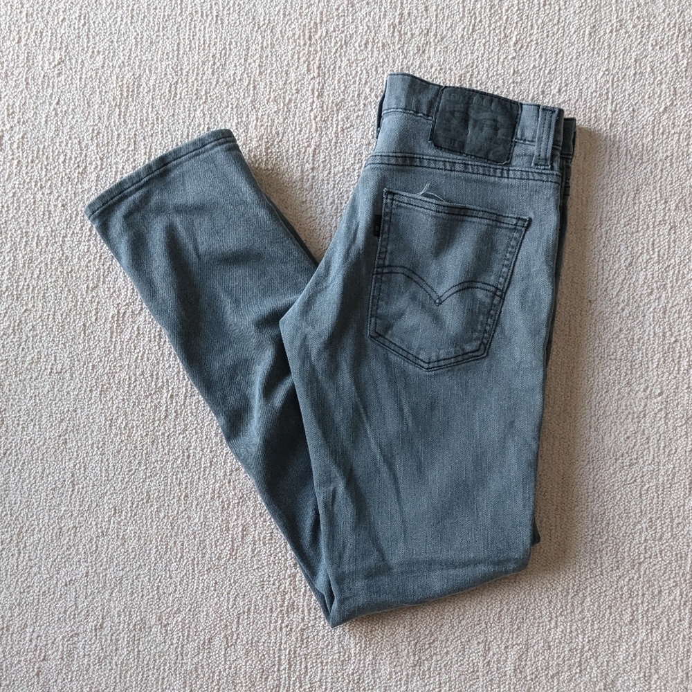 Levi's 511 light black wash skinny jeans, size 29